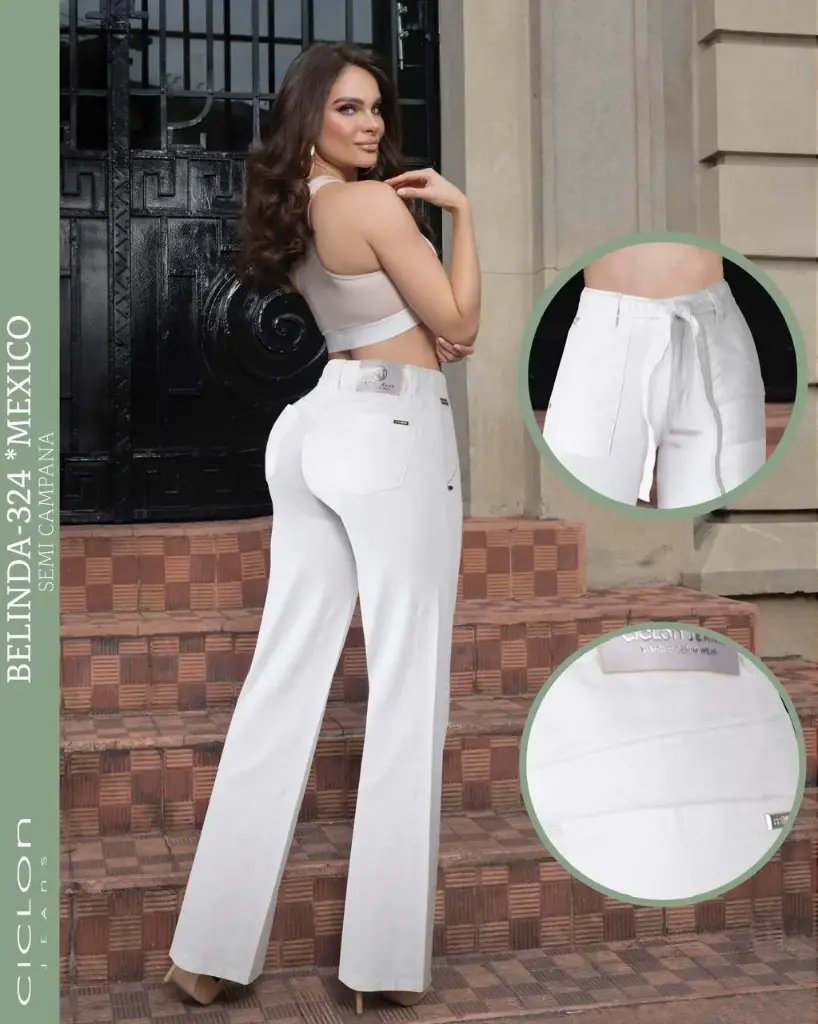 JEANS CICLON BELINDA 324 (PAQ 13PZ)