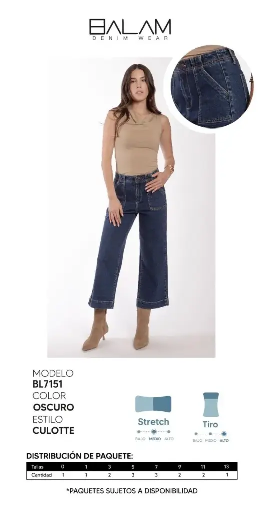 JEANS BALAM 7151 (PAQ 15PZ)