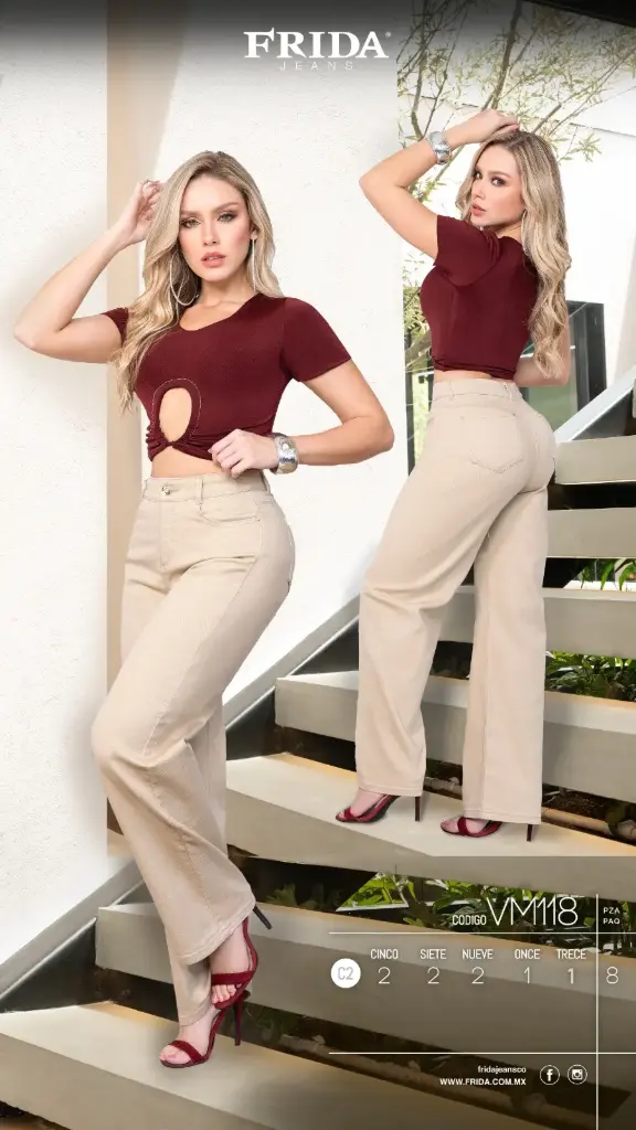 JEANS FRIDA VM118 (PAQ 8PZ)