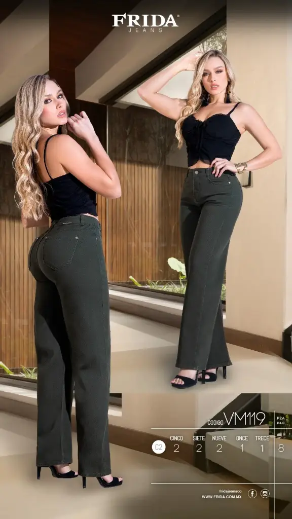 JEANS FRIDA VM119 (PAQ 8PZ)
