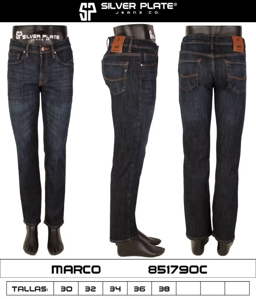 JEANS MARCO SILVER PLATE 851790C