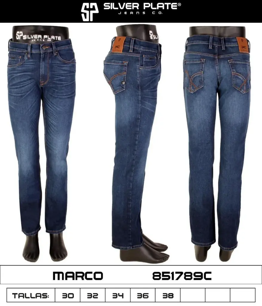 JEANS MARCO SILVER PLATE 851789C