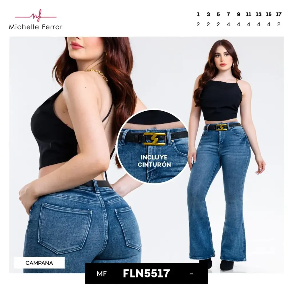 JEANS MICHELLE FERRAR 5517
