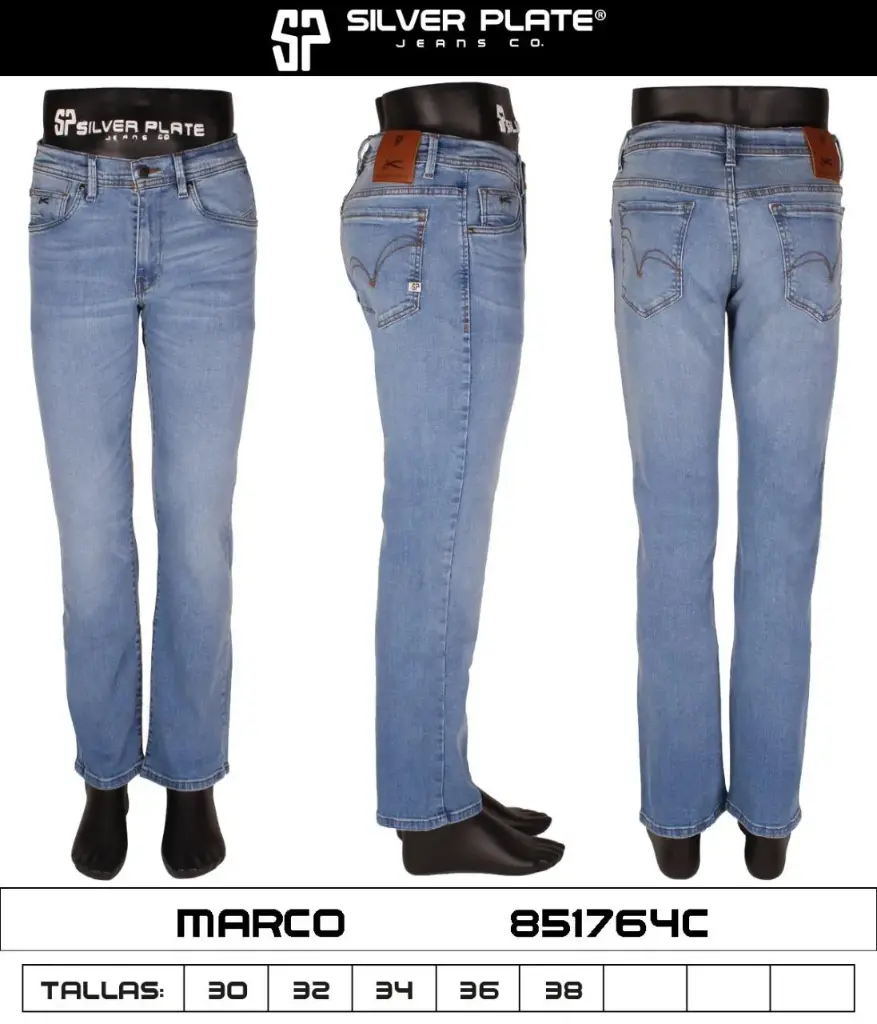 JEANS MARCO SILVER PLATE 851764C