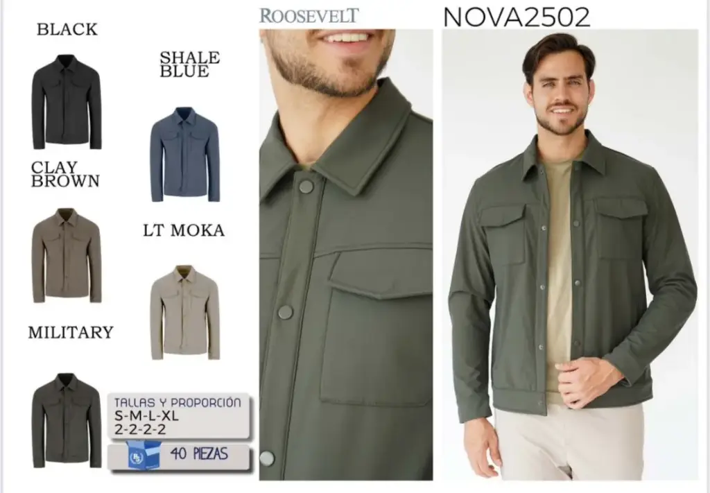CHAMARRA ROOSEVELT NOVA 2502