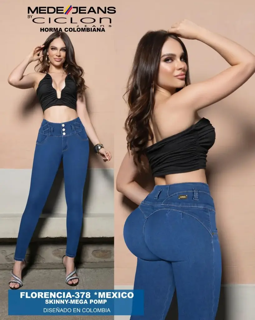 MEDE JEANS FLORENCIA 378 (PAQ 14PZ)