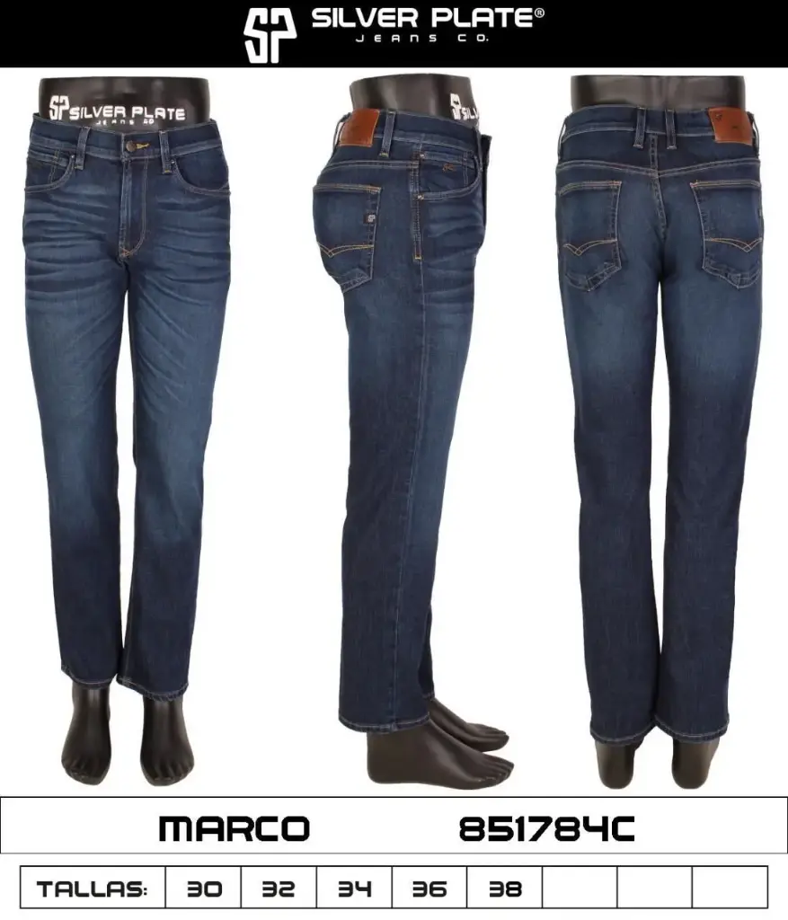 JEANS MARCO SILVER PLATE 851784C