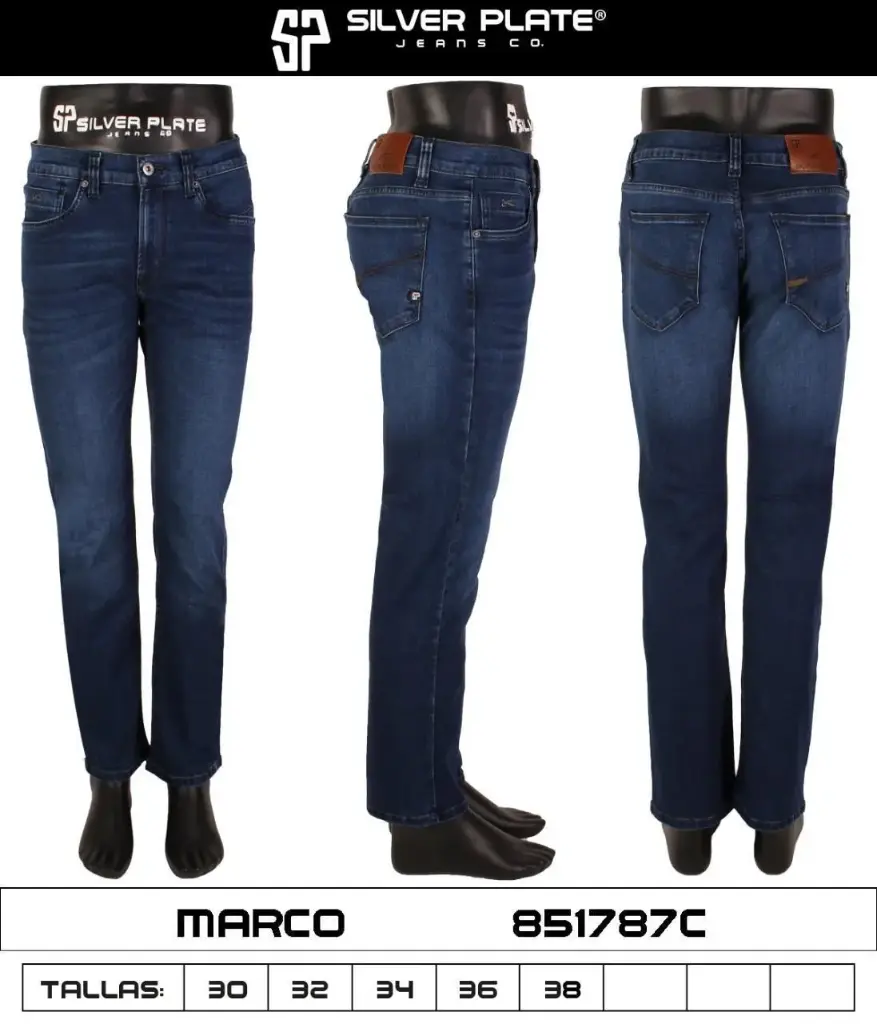 JEANS MARCO SILVER PLATE 851787C