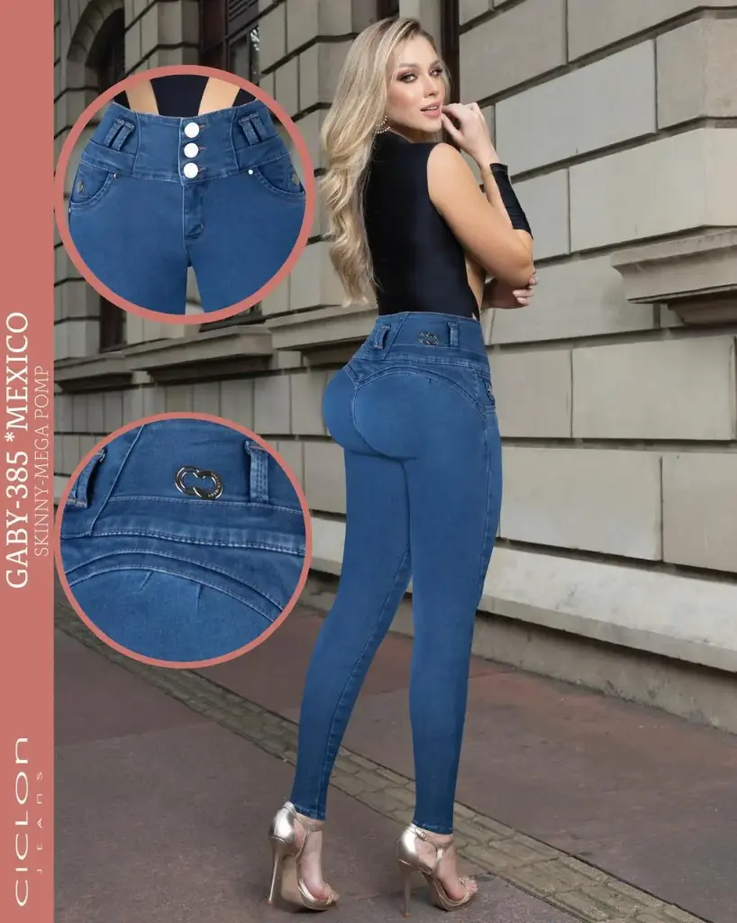 JEANS CICLON GABY 385 (PAQ 20PZ)