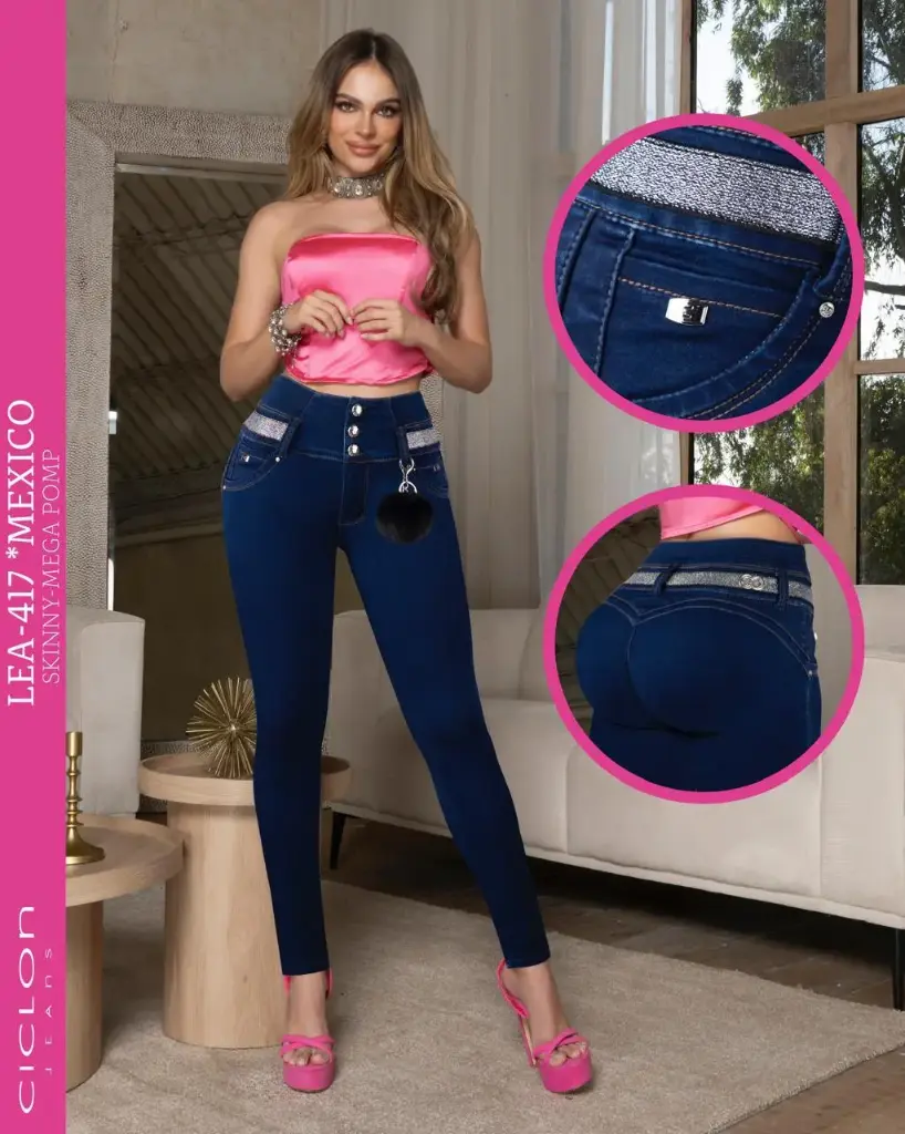 JEANS CICLON LEA 417 (PAQ 20PZ)