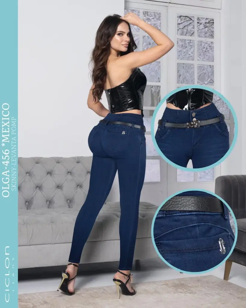 JEANS CICLON OLGA 456 (PAQ 21PZ)