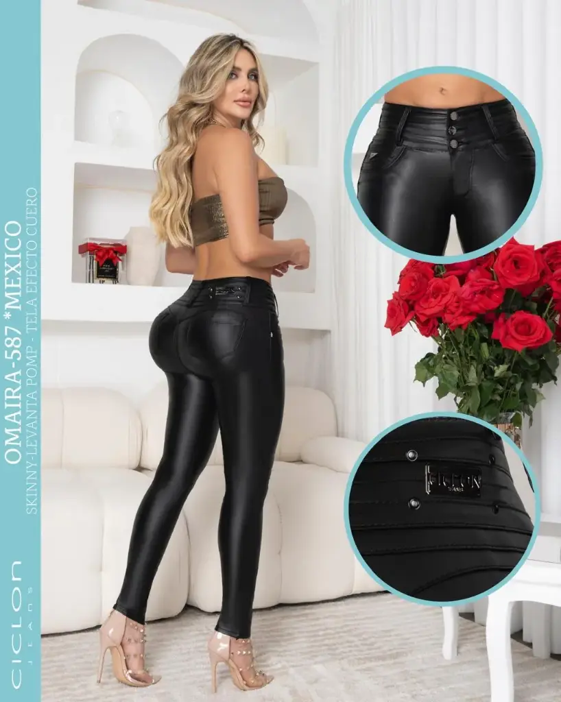 JEANS CICLON OMAIRA 587 (PAQ 9PZ)