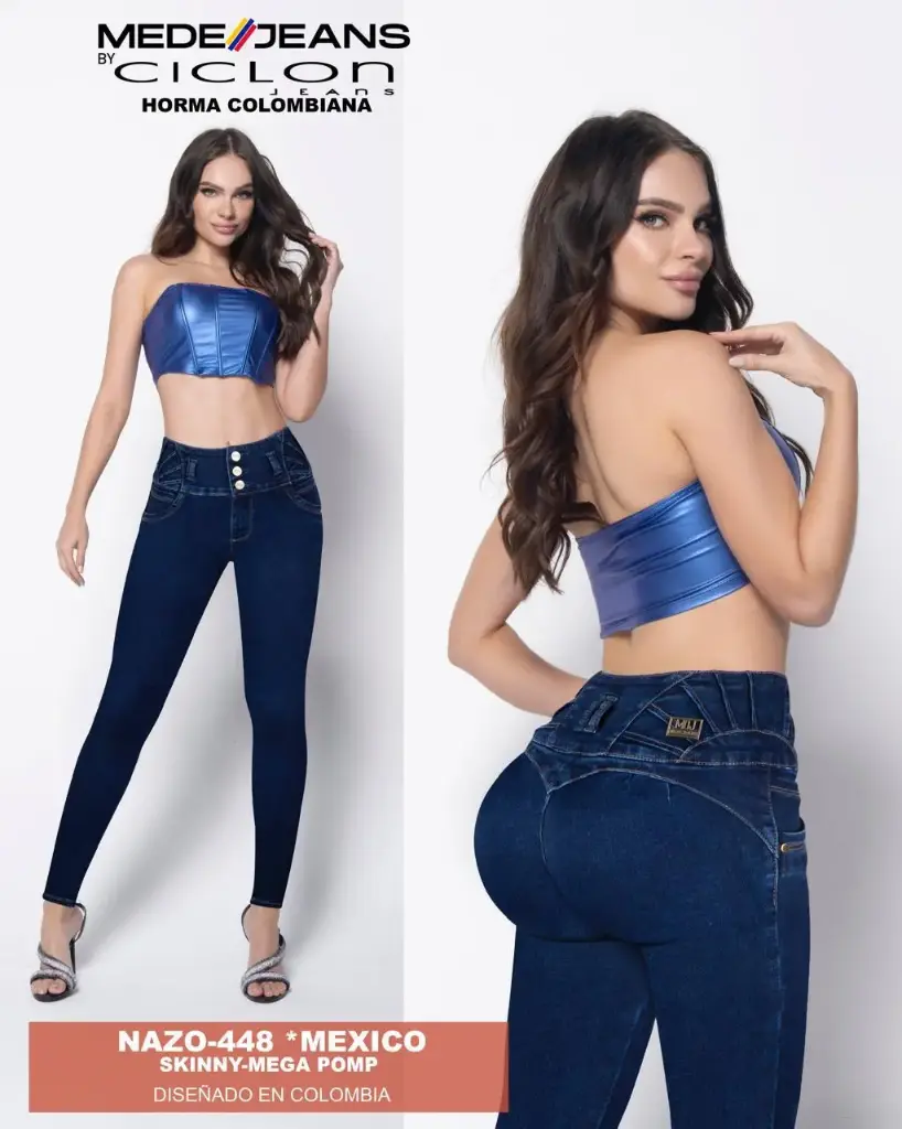 MEDE JEANS NAZO 448 (PAQ 14PZ)
