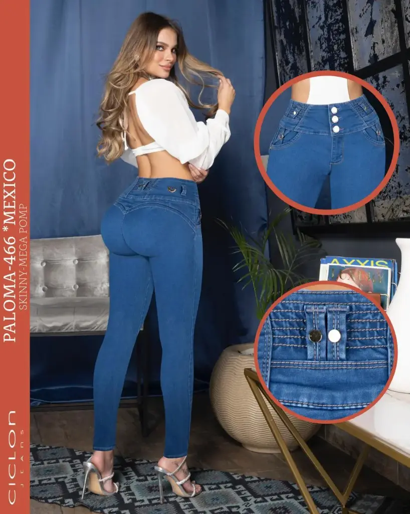 JEANS CICLON PALOMA 466 (PAQ 20PZ)
