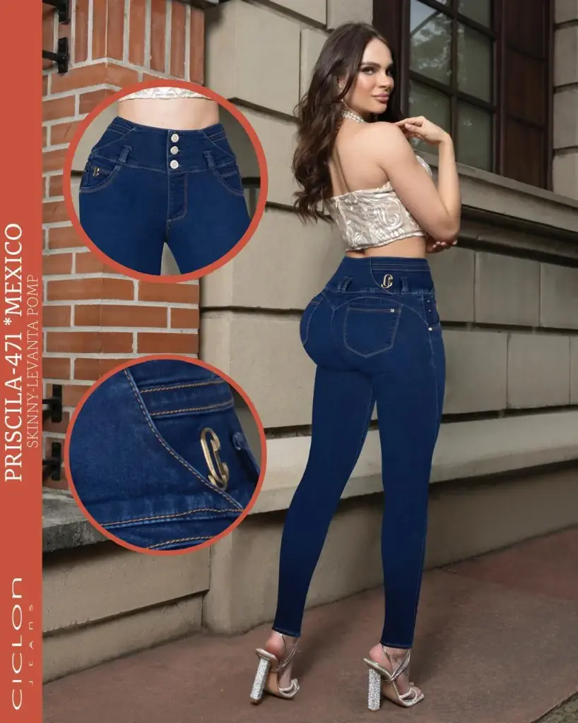 JEANS CICLON PRISCILA 471 (PAQ 20PZ)