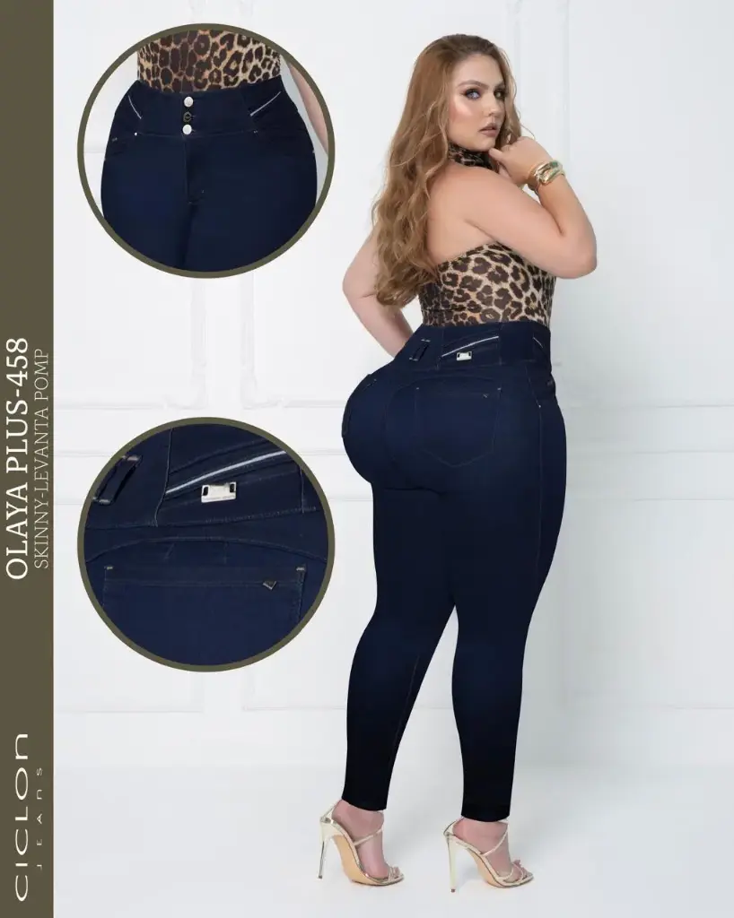 JEANS CICLON OLAYA PLUS 458 (PAQ 13PZ)