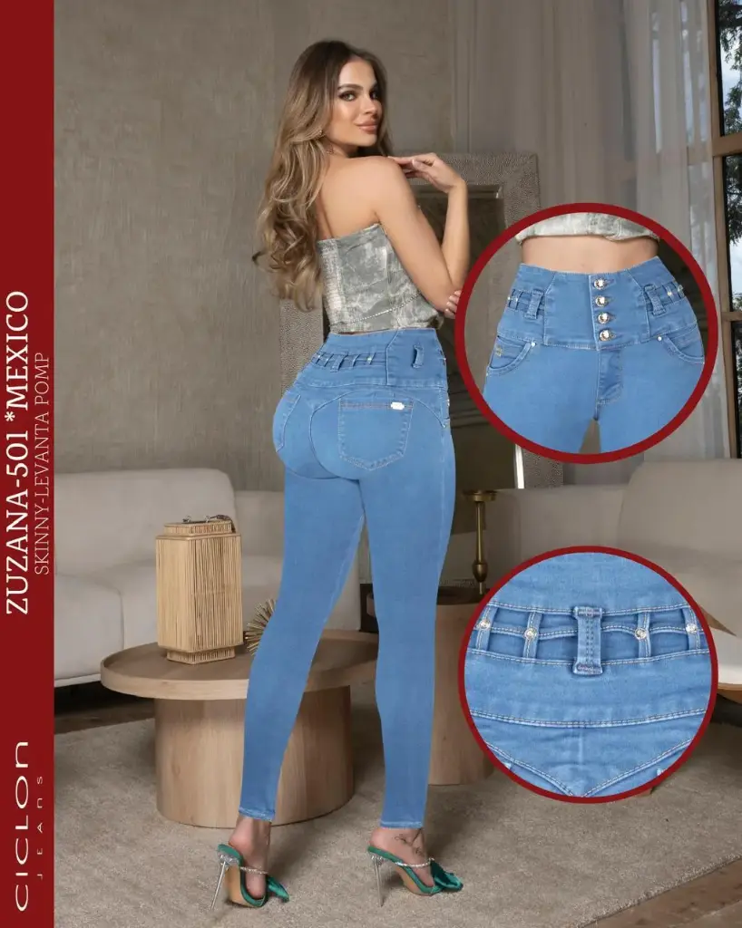 JEANS CICLON ZUZANA 501