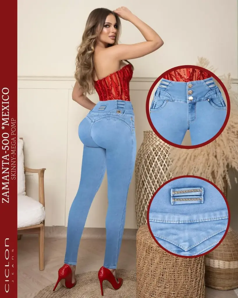 JEANS CICLON ZAMANTA 500 (PAQ 25PZ)