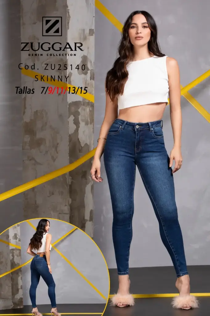 JEANS ZUGGAR 25140 (PAQ 12PZ)