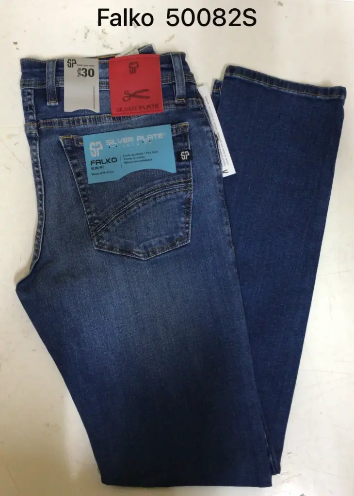 JEANS FALKO SILVER PLATE 50082S