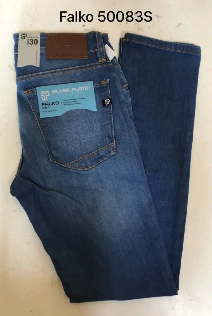 JEANS FALKO SILVER PLATE 50083S