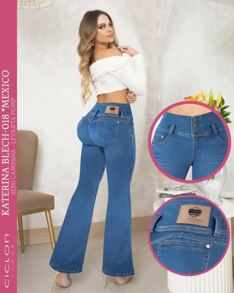 JEANS CICLON KATERINA BLECH 018 (PAQ 24PZ)
