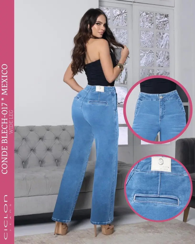 JEANS CICLON CONDE BLECH 017 (PAQ 21PZ)