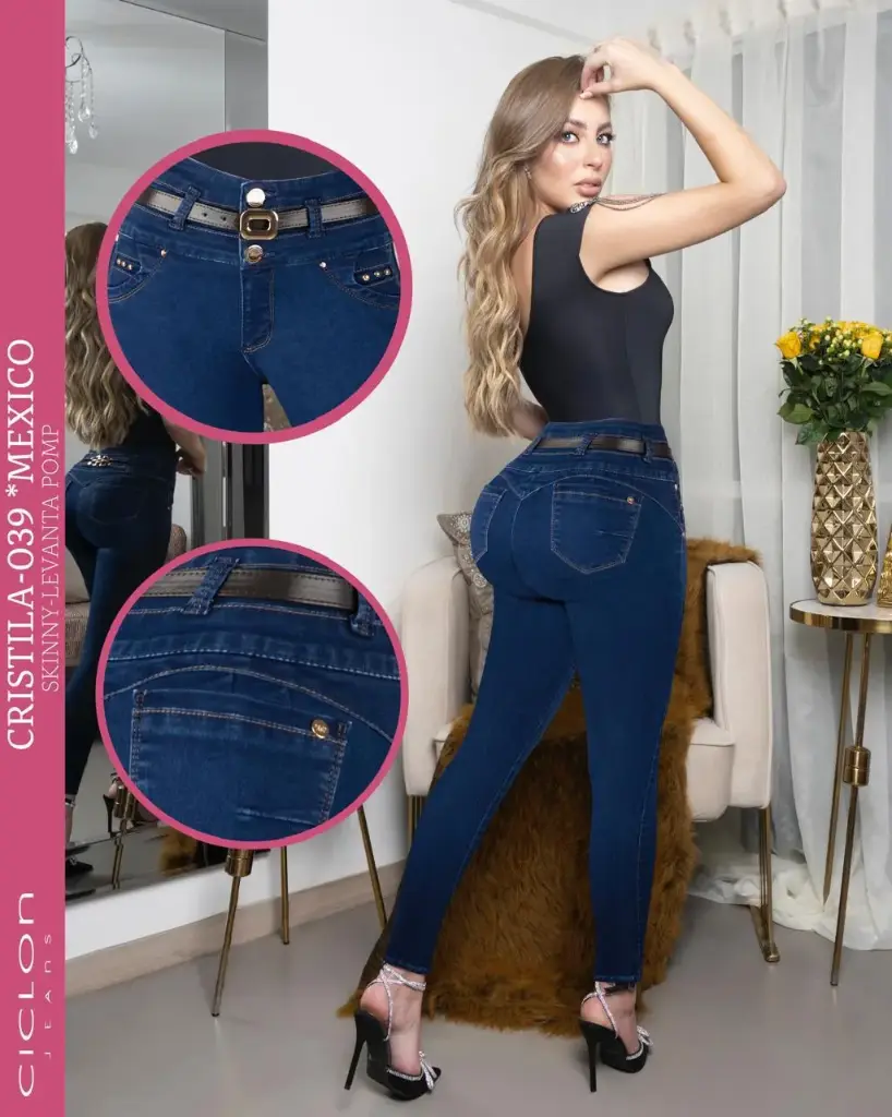 JEANS CICLON CRISTILA 039 (PAQ 21PZ)