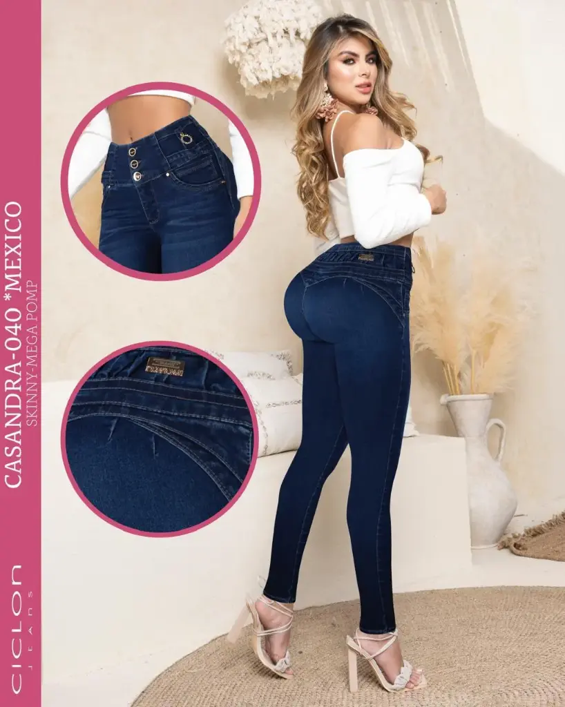 JEANS CICLON CASANDRA 040 (PAQ 19PZ)