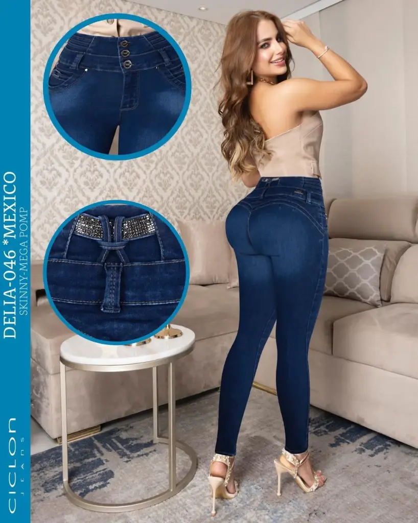 JEANS CICLON DELIA 046 (PAQ 19PZ)