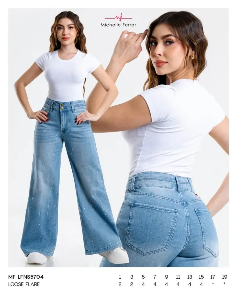 JEANS MICHELLE FERRAR 5704 (PAQ 14PZ)