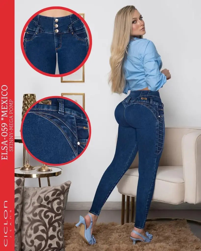 JEANS CICLON ELSA 059 (PAQ 21PZ)