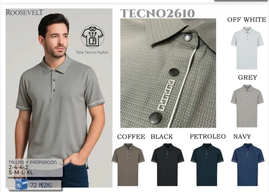 PLAYERA ROOSEVELT TECNO 2610