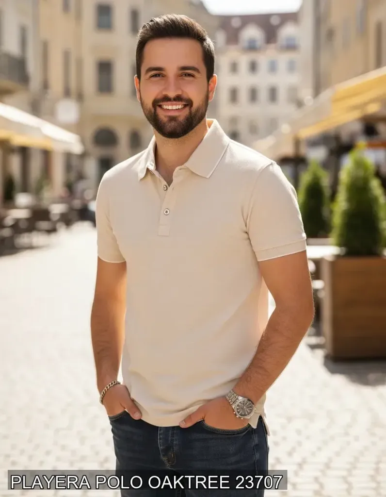 PLAYERA POLO OAKTREE 23707 (S)