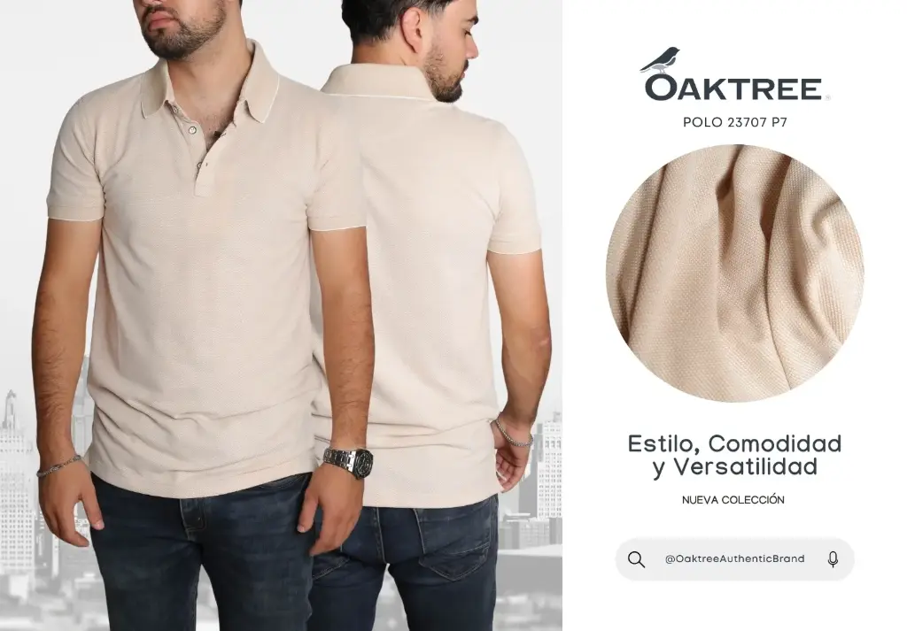 PLAYERA POLO OAKTREE 23707