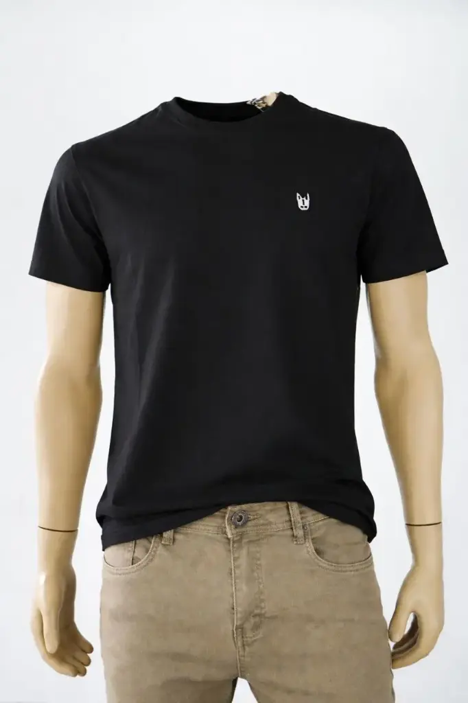 PLAYERA BASICA SHERMAN MORGAN NEGRO (S)