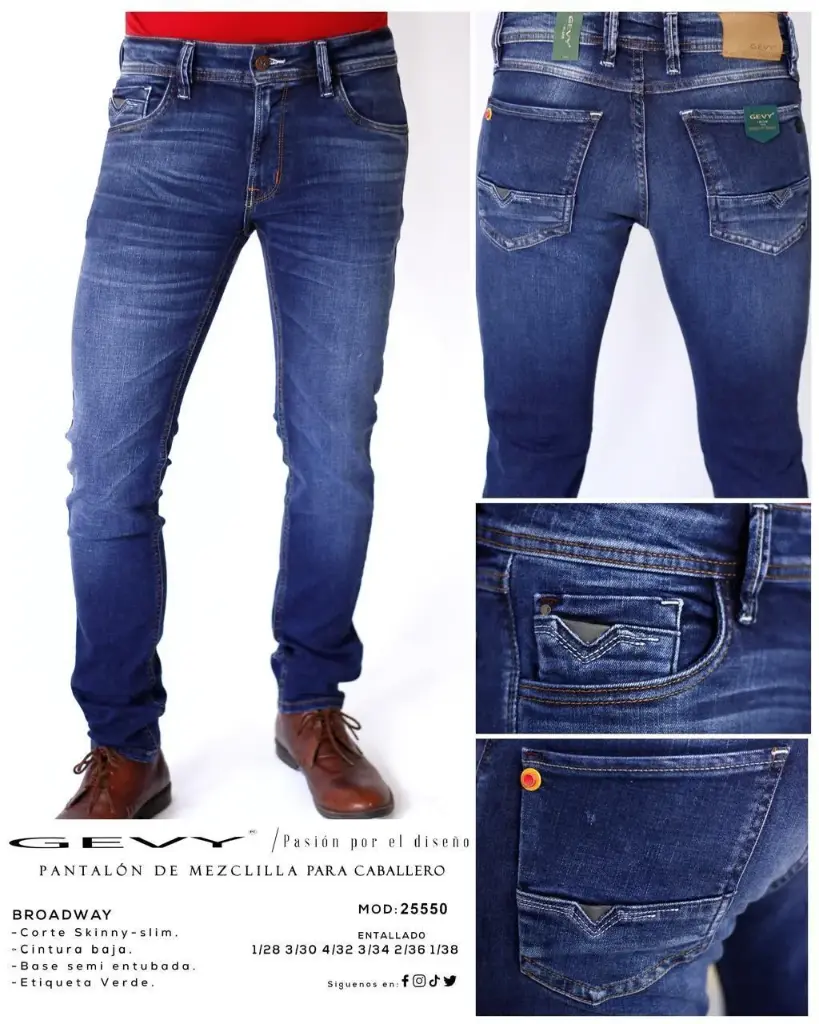 JEANS SKINNY GEVY 25550
