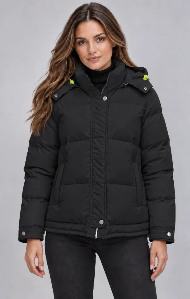 [ROOAME2502NEG-S] CHAMARRA ROOSEVELT AMELIA 2502 (Negro, S)