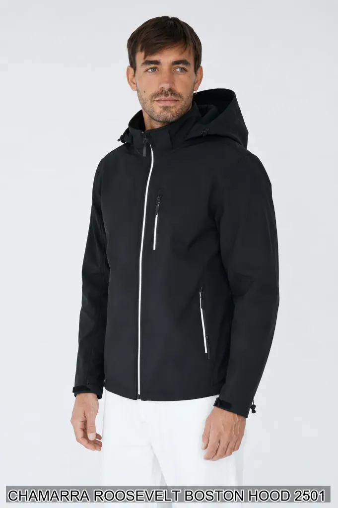 [ROOBOS2501NEG-S] CHAMARRA ROOSEVELT BOSTON HOOD 2501 (S)