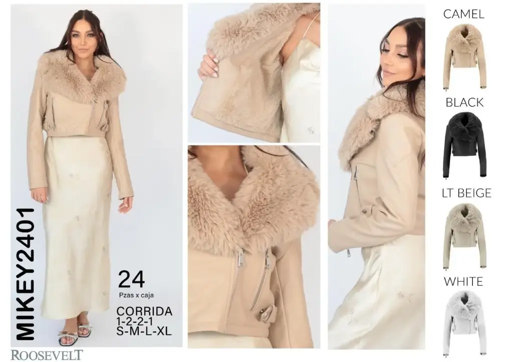 CHAMARRA ROOSEVELT MIKEY 2401 (Beige, L)