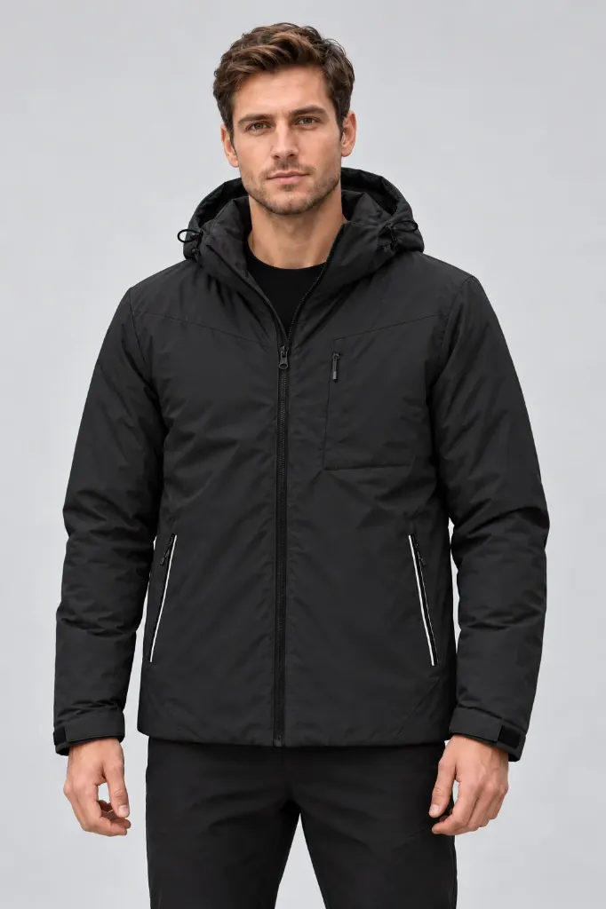 [ROONEV2501NEG-S] CHAMARRA ROOSEVELT NEVADO 2501 (Negro, S)