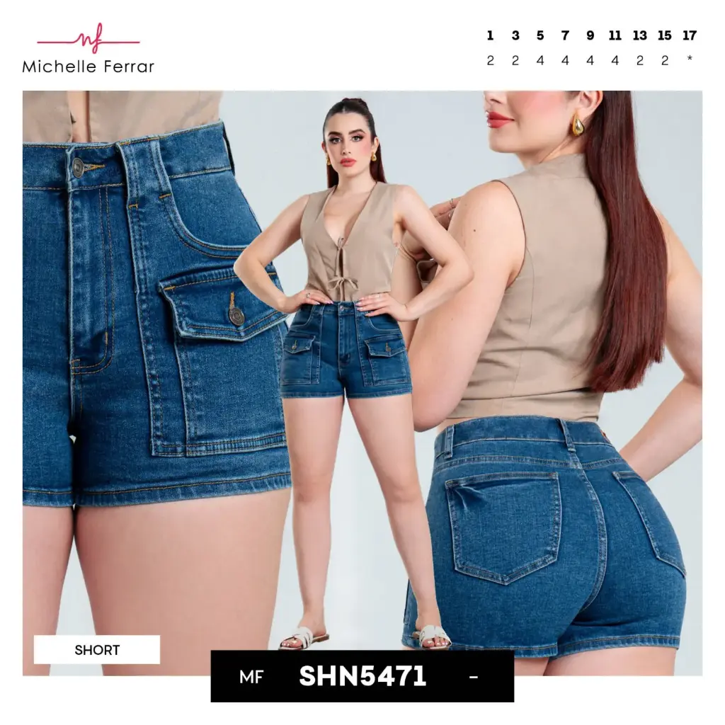 [MIC5471-1] SHORT MICHELLE FERRAR 5471 (1)