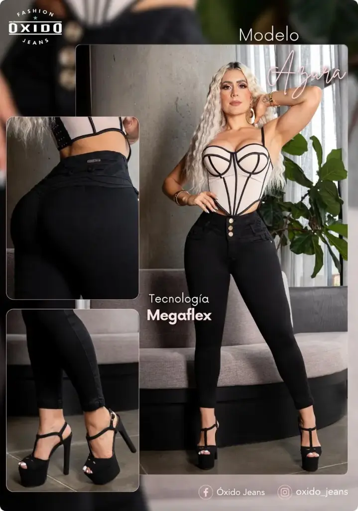 JEANS OXIDO AZURA 