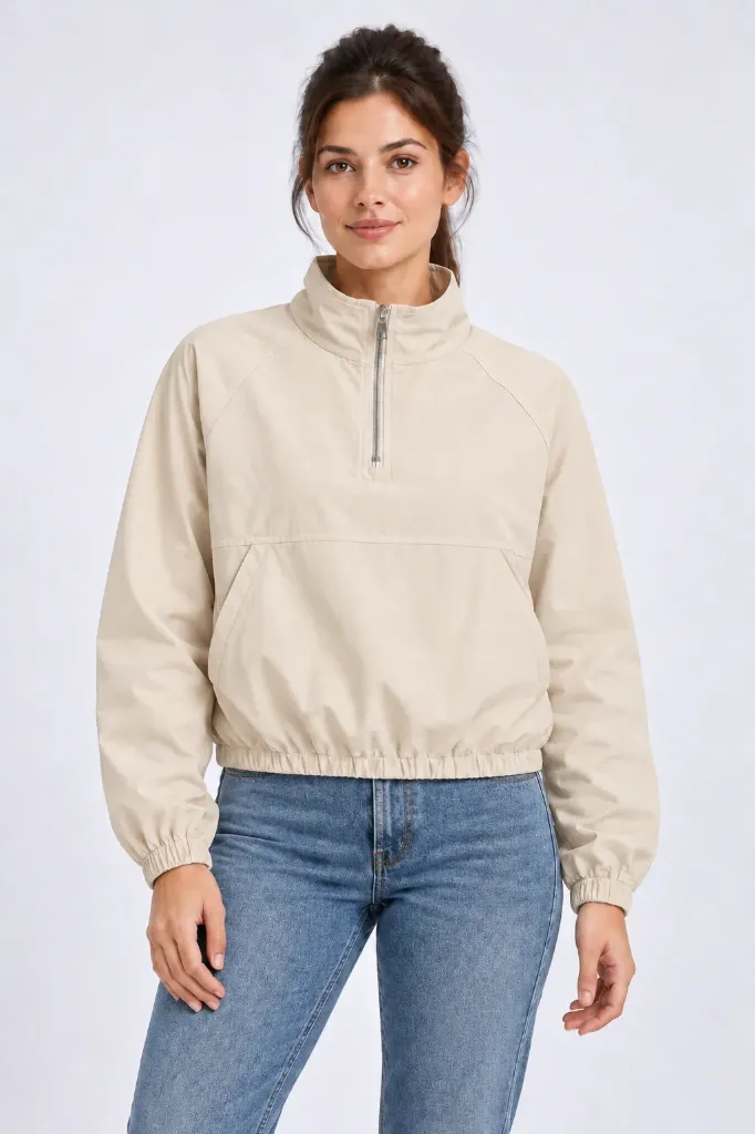 [ROOLENHUD2602CRE-S] SUDADERA ROOSEVELT LENIN HUD 2602 (Crema, S)