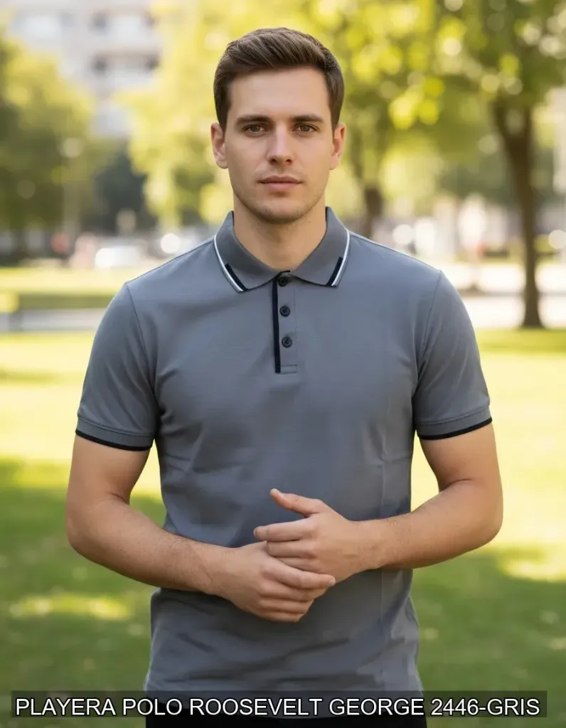 PLAYERA POLO ROOSEVELT GEORGE 2446