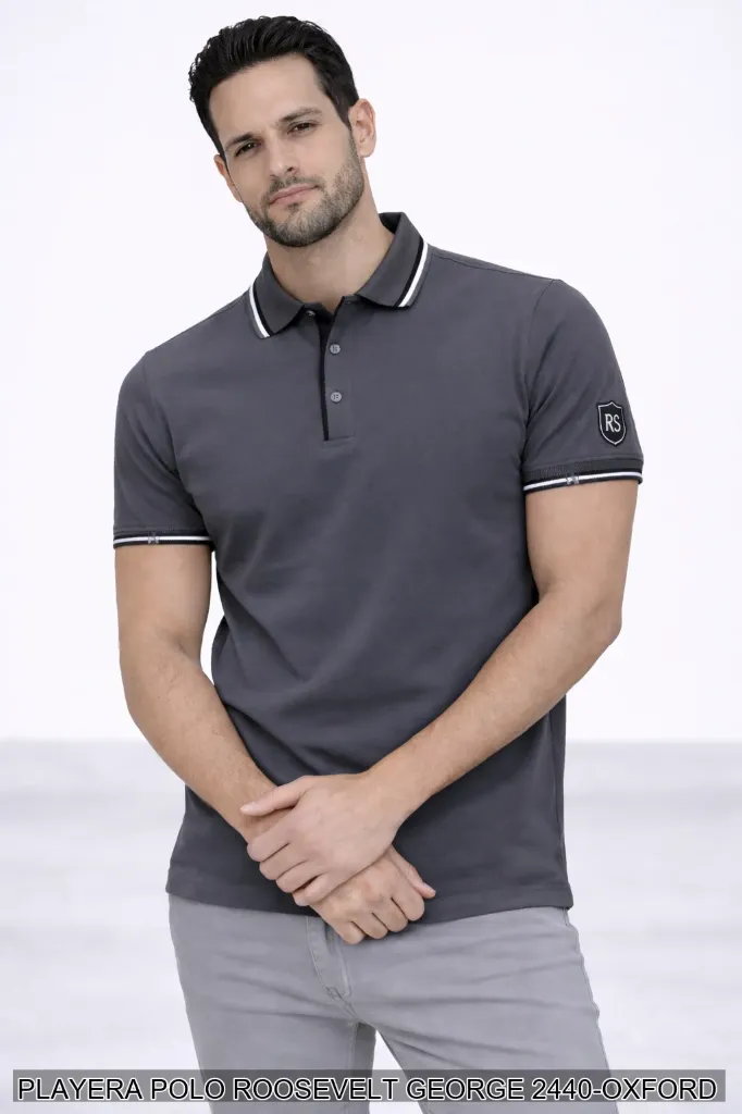 PLAYERA POLO ROOSEVELT GEORGE 2440