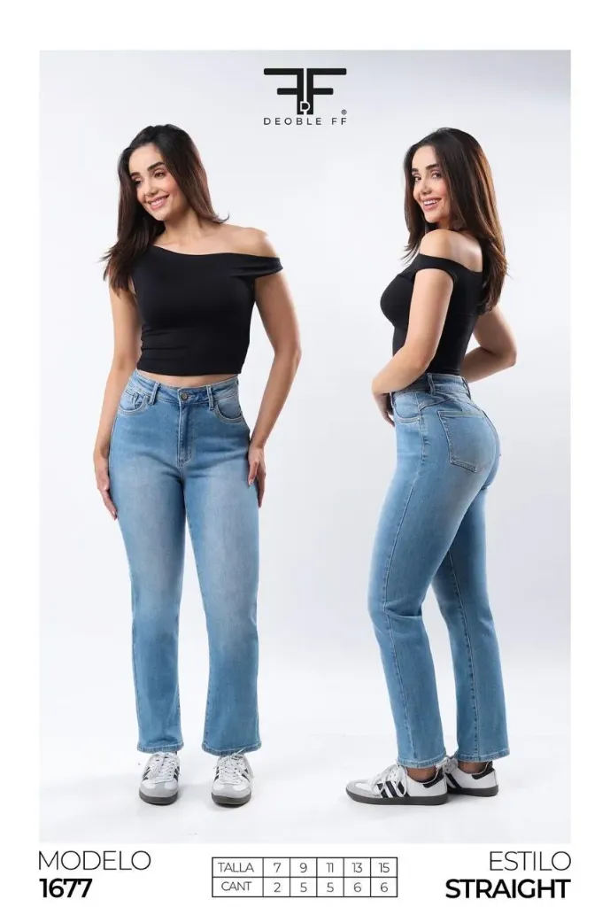 JEANS DOBLE FF 1677