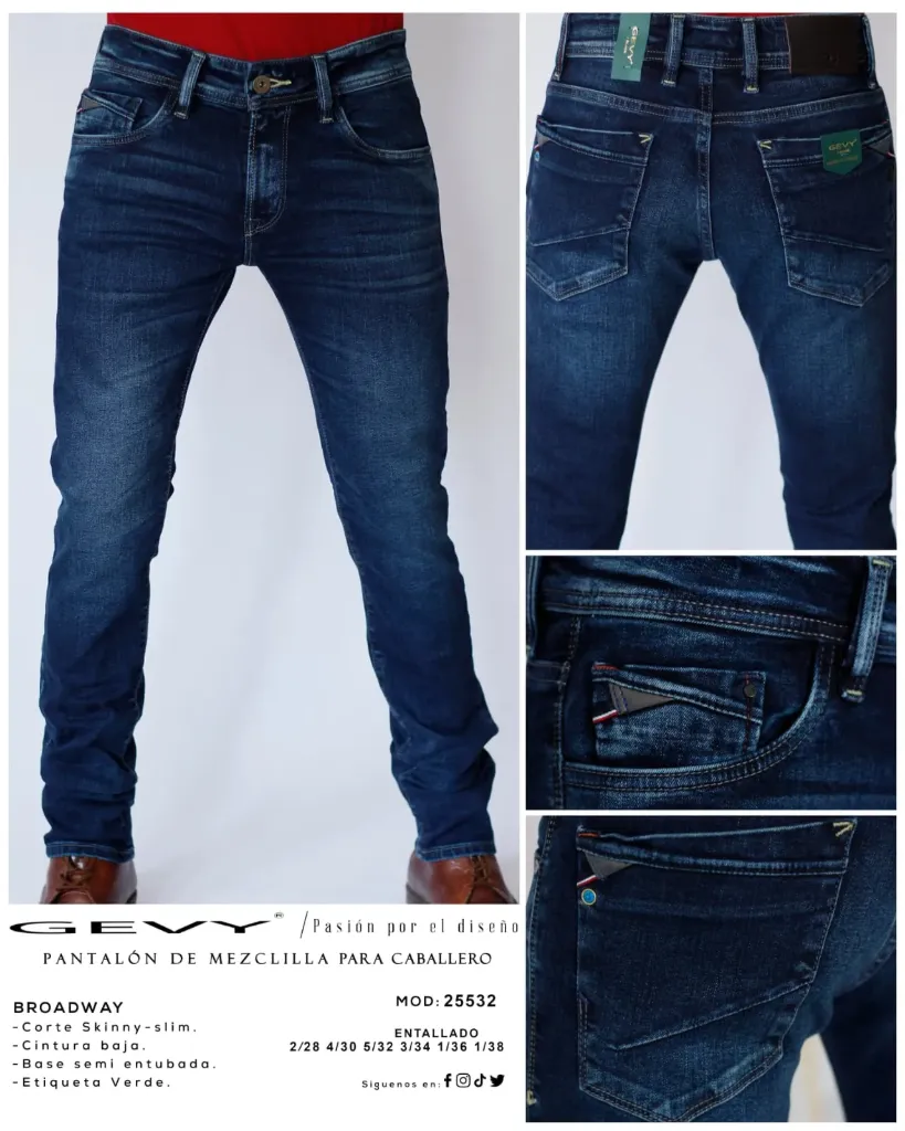 [GEV25532-28] JEANS SKINNY GEVY 25532 (28)