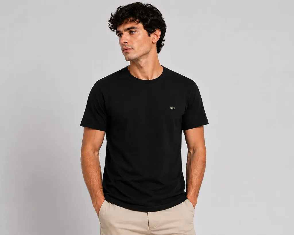 [OGGJOHNEG-S] PLAYERA JOHN OGGI (Negro, S)