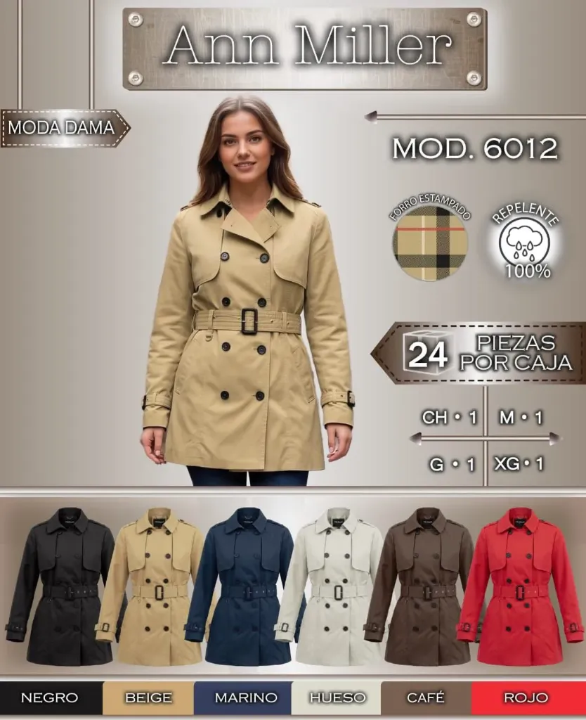 GABARDINA ANN MILLER 6012